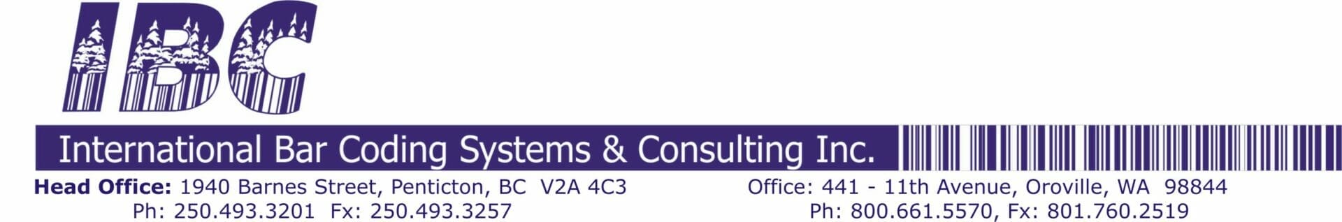 IBC, International Bar Coding Systems & Consulting Inc.